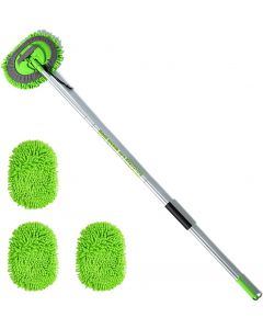 HIRALIY 62" Car Wash Mop with Long Handle